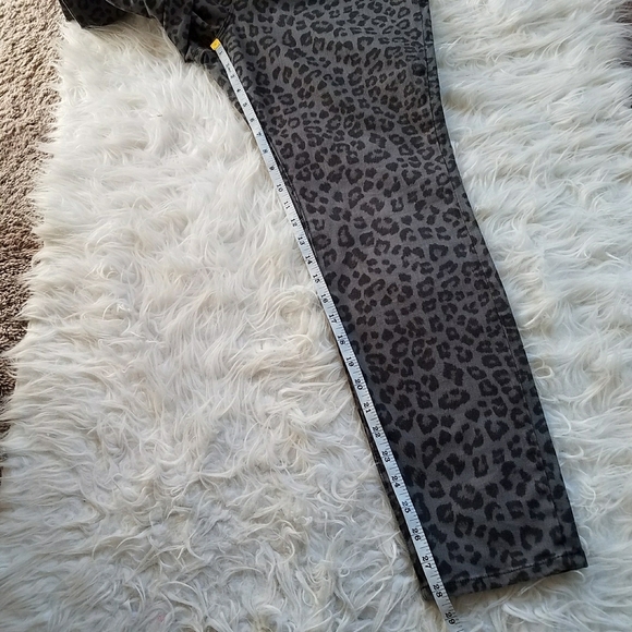 NWT Good Legs High Waist Skinny Leopard Jeans - Picture 9 of 12